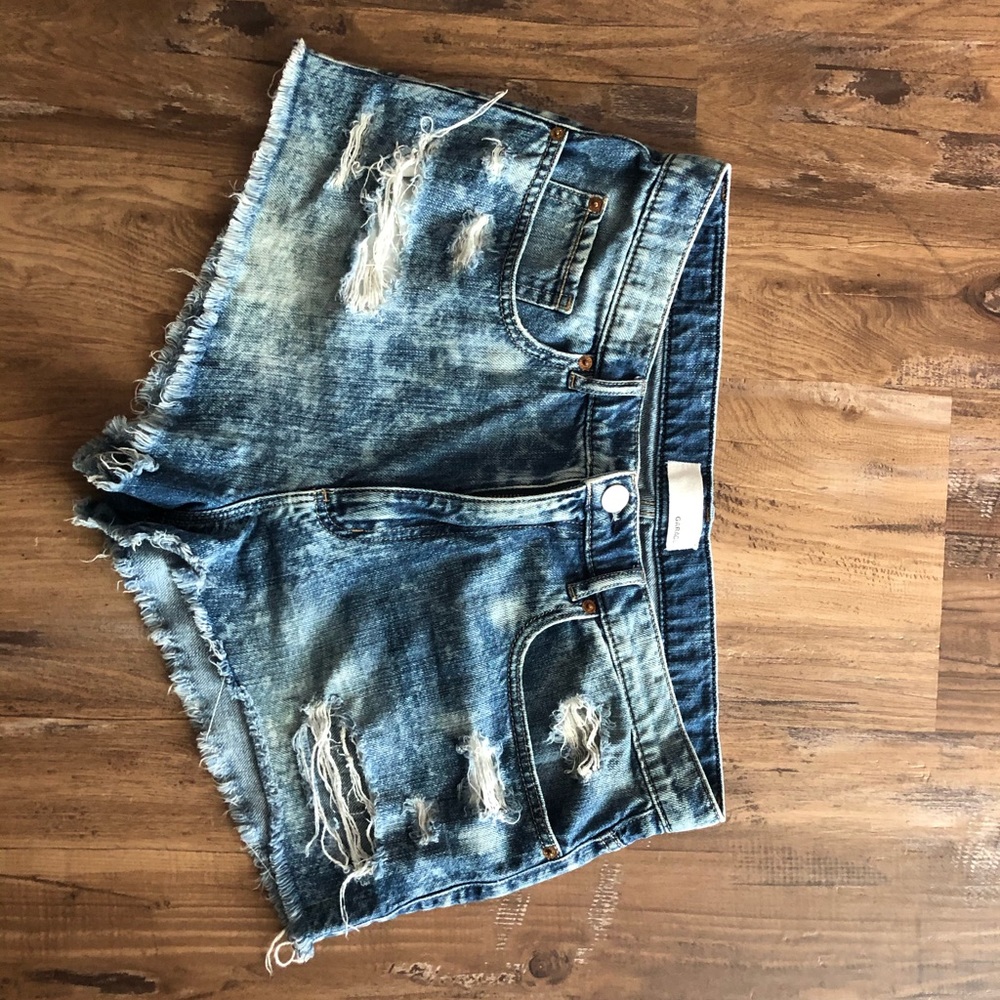 Garage Festival High Waisted Shorts